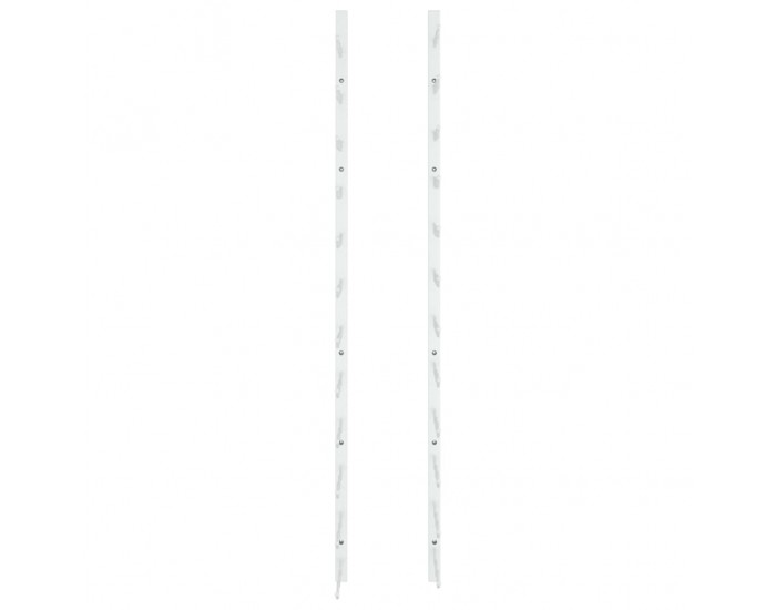 Sonata H Стойка за вино за 36 бутилки, стенен монтаж, бяла, желязо