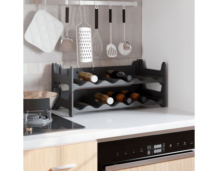 Sonata H Поставка за вино за 12 бутилки PP с възможност за подреждане