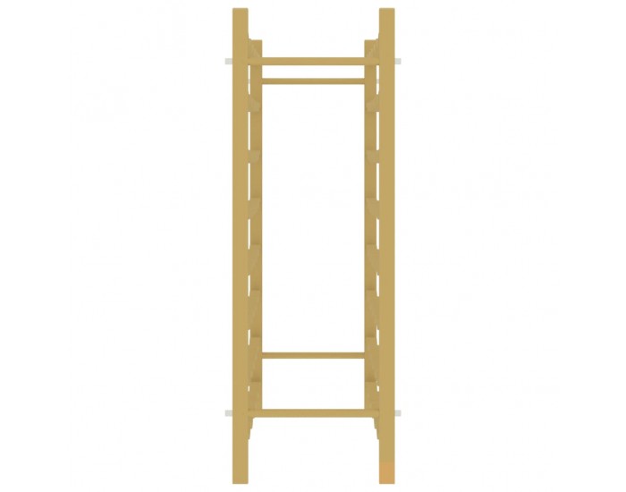 Sonata H Стойка за вино за 48 бутилки, златиста, метална