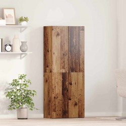 Sonata H Офис шкаф с рафт Старо дърво 60 x 32 x 153 Инженерно дърво - Шкафове, Витрини, Модулни секции