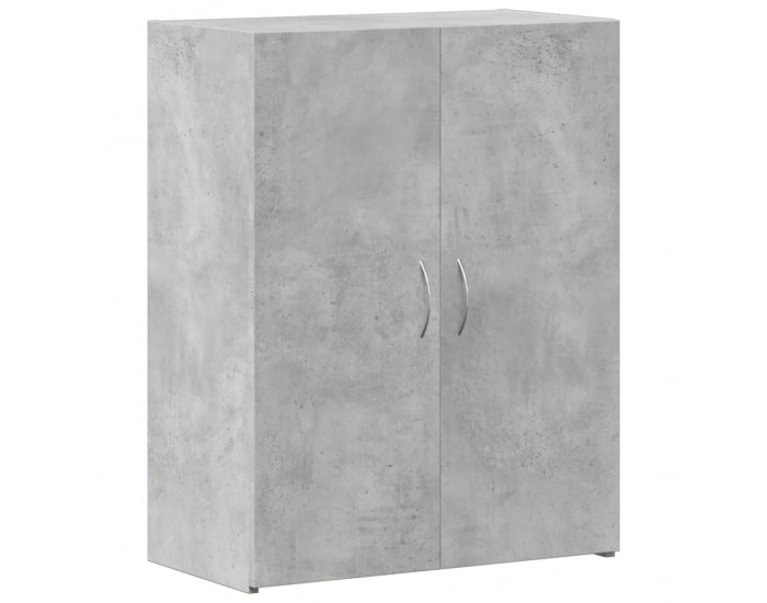 Sonata H Шкаф за документи, бетонно сив, 60x32x77,5 см, инженерно дърво