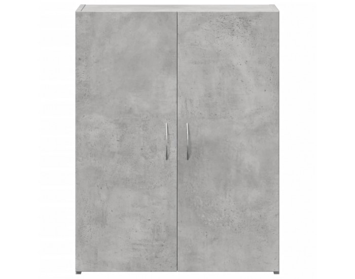 Sonata H Шкаф за документи, бетонно сив, 60x32x77,5 см, инженерно дърво