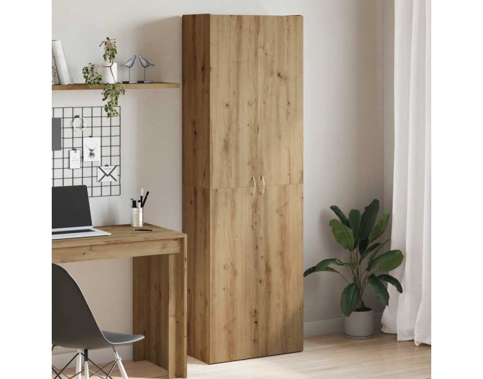 Sonata H Библиотека, дъб артизан, 60x32x190 см, инженерно дърво