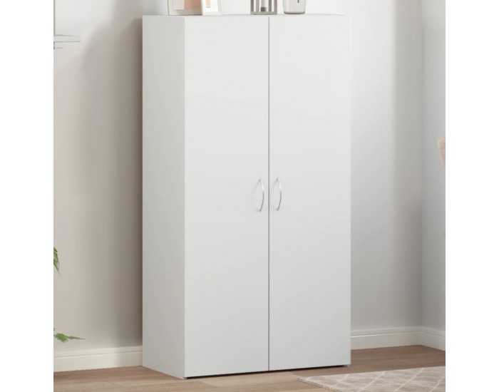 Sonata H Шкаф за документи, бял, 60x32x115 см, инженерно дърво