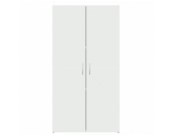 Sonata H Шкаф за документи, бял, 60x32x115 см, инженерно дърво