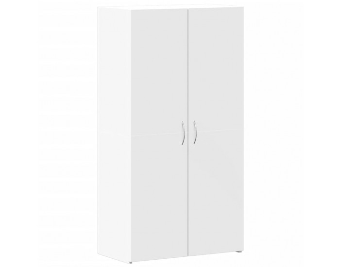 Sonata H Шкаф за документи, бял, 60x32x115 см, инженерно дърво