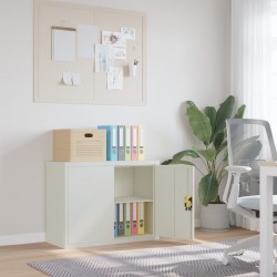Sonata H Шкаф за папки светлосив 90x40x70 см стомана - Шкафове, Витрини, Модулни секции