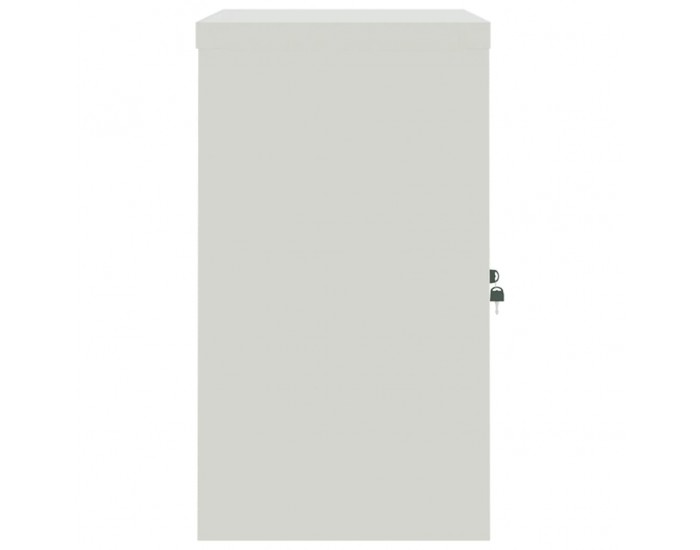 Sonata H Шкаф за папки светлосив 90x40x70 см стомана