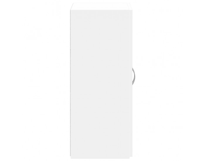 Sonata H Шкаф за документи, бял, 60x32x77,5 см, инженерно дърво