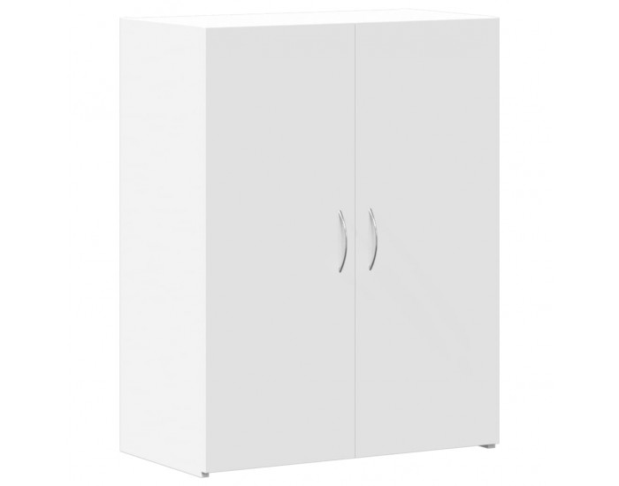 Sonata H Шкаф за документи, бял, 60x32x77,5 см, инженерно дърво