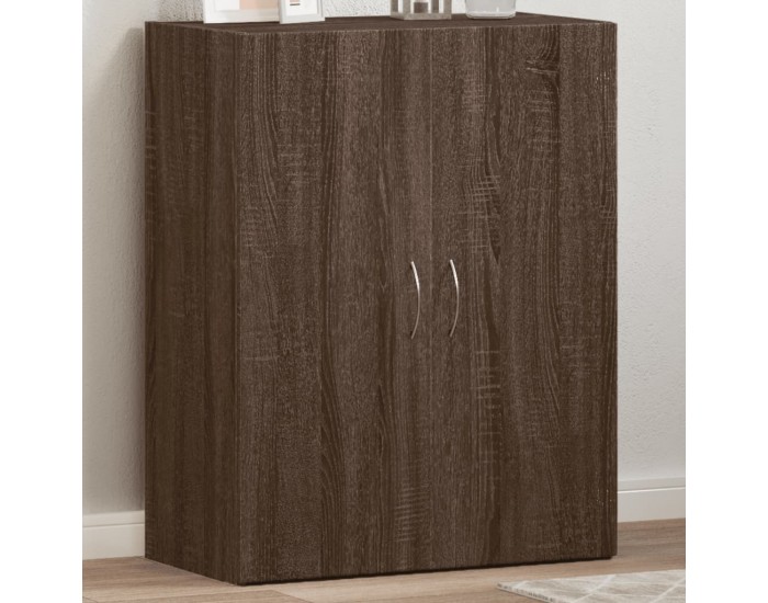 Sonata H Шкаф за документи, кафяв дъб, 60x32x77,5 см, инженерно дърво