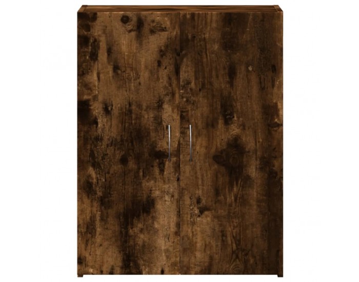 Sonata H Шкаф за документи, опушен дъб, 60x32x77,5 см, инженерно дърво