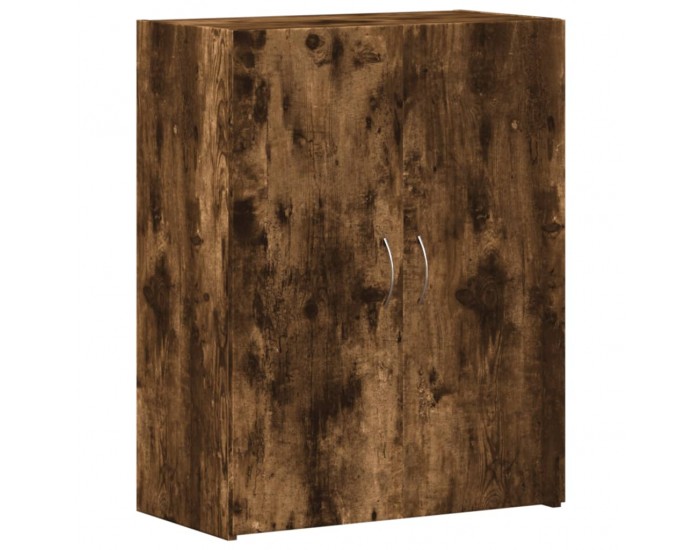 Sonata H Шкаф за документи, опушен дъб, 60x32x77,5 см, инженерно дърво