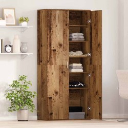 Sonata H Висока масичка Старо дърво 80 x 35 x 180 см Инженерно дърво - Спалня