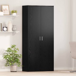 Sonata H Висока масичка Черен дъб 80 x 35 x 180 см Инженерно дърво - Спалня