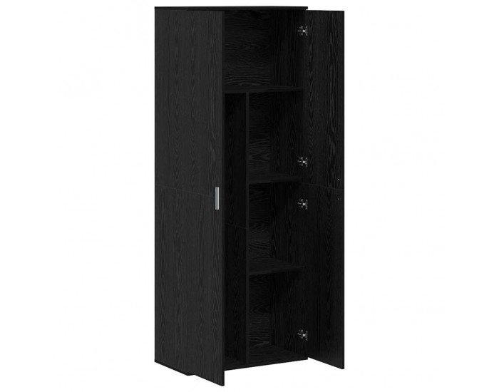 Sonata H Висок шкаф Черен дъб 70 x 35 x 180 см Инженерно дърво