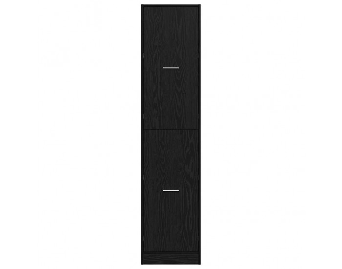 Sonata H Аптекарски шкаф Черен дъб 40 x 41 x 174.5 см Инженерно дърво