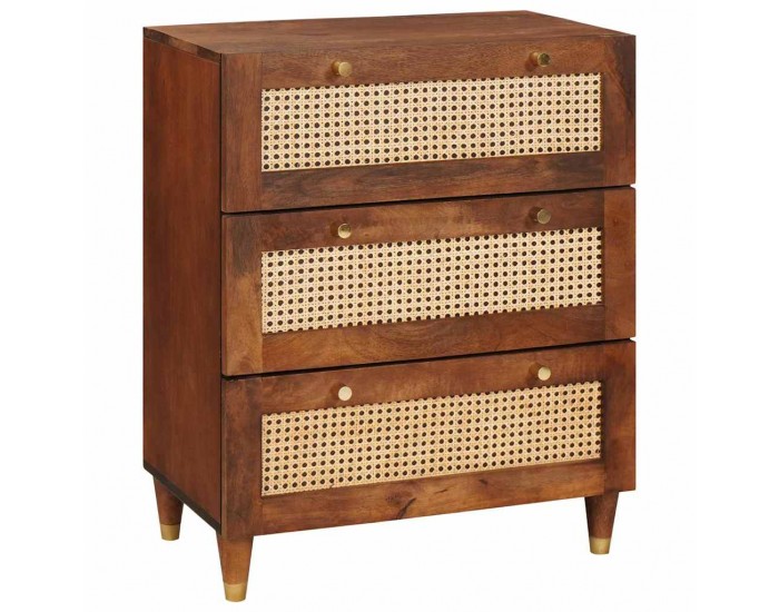 Sonata H Шкафове за съхранение и заключване Кафяво 60 x 33.5 x 75 см