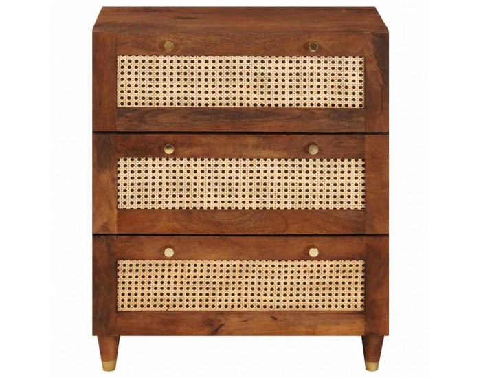 Sonata H Шкафове за съхранение и заключване Кафяво 60 x 33.5 x 75 см