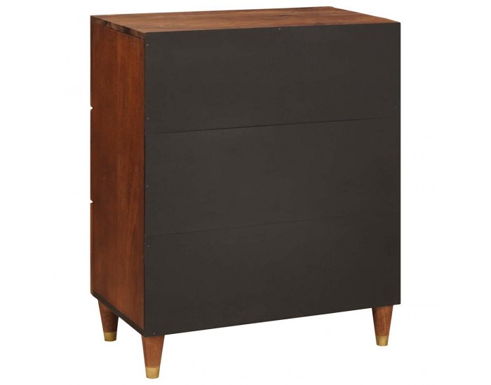 Sonata H Шкафове за съхранение и заключване Кафяво 60 x 33.5 x 75 см