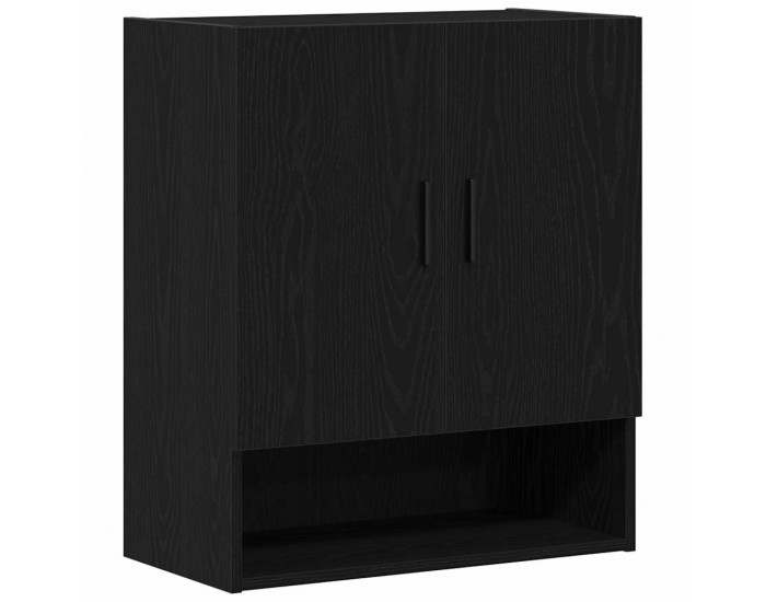Sonata H Стенен шкаф Черен дъб 60 x 31 x 70 см Инженерно дърво