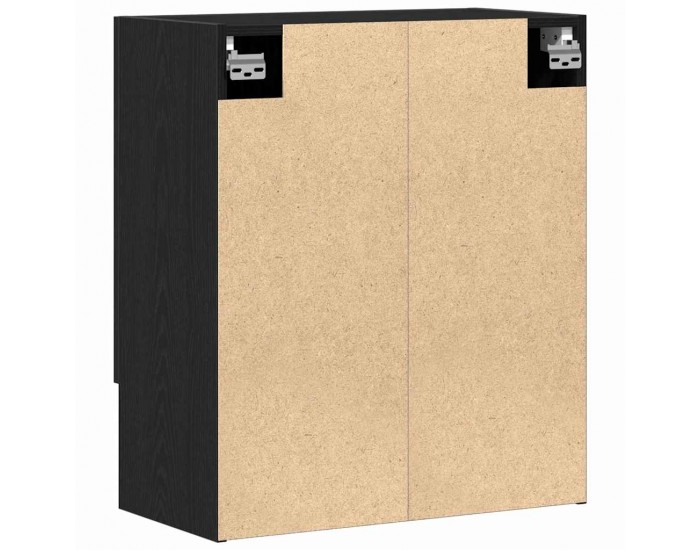 Sonata H Стенен шкаф Черен дъб 60 x 31 x 70 см Инженерно дърво