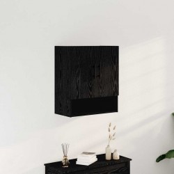 Sonata H Стенен шкаф Черен дъб 60 x 31 x 70 см Инженерно дърво - Гардероби