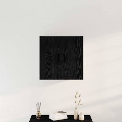 Sonata H Стенен шкаф Черен дъб 60 x 31 x 60 см Инженерно дърво - Гардероби