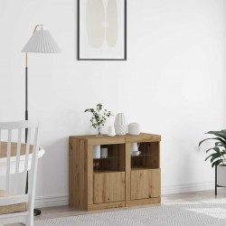 Sonata H Страничен шкаф 2 pcs дъб артизан 41 x 37 x 67 см Sonata H Страничен шкаф 2 pcs дъб артизан 41 x 37 x 67 см - Гардероби