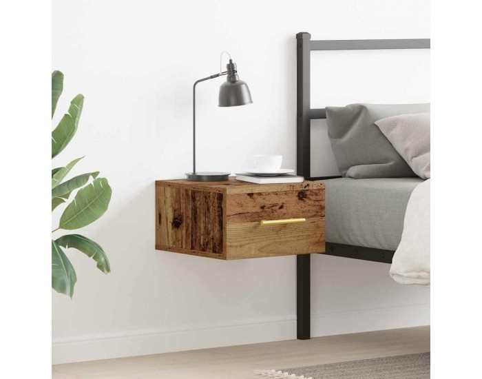 Sonata H Нощен шкаф Старо дърво 35 x 35 x 20 см Инженерно дърво