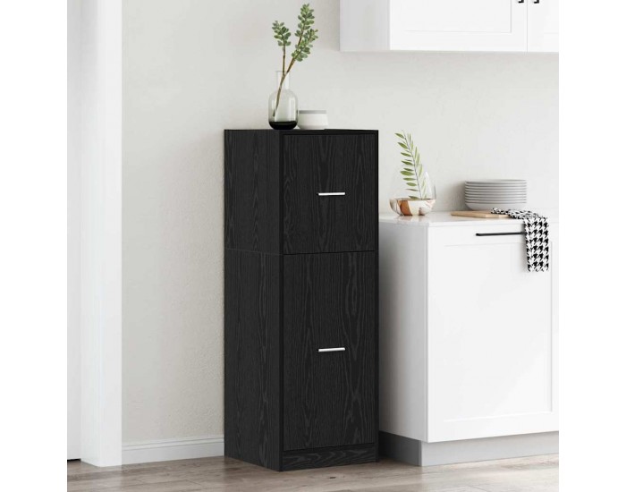 Sonata H Аптекарски шкаф Черен дъб 40 x 41 x 118 см Инженерно дърво