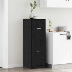 Sonata H Аптекарски шкаф Черен дъб 40 x 41 x 118 см Инженерно дърво Sonata H Аптекарски шкаф Черен дъб 40 x 41 x 118 см Инженерно дърво - Гардероби
