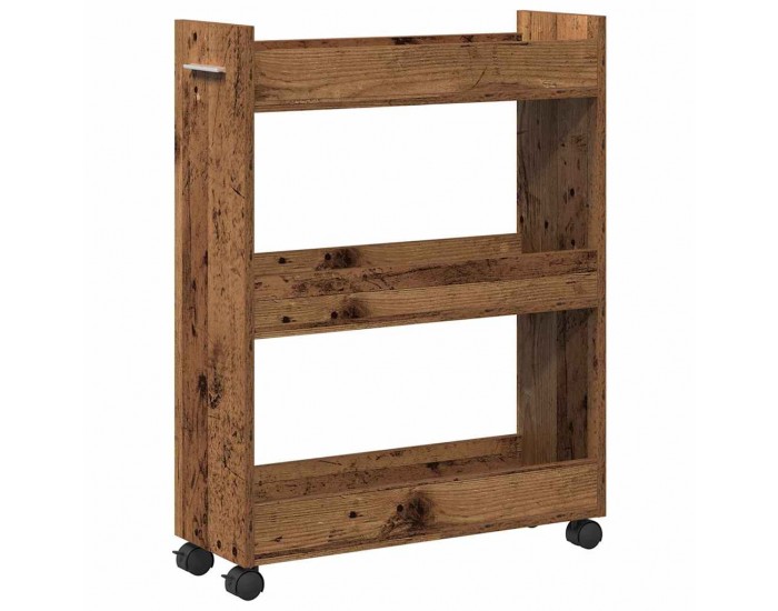 Sonata H За шкафове с колело Старо дърво 60 x 22 x 79 см Инженерно дърво