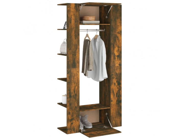 Sonata H Шкафове за антре, 2 бр, опушен дъб, инженерно дърво