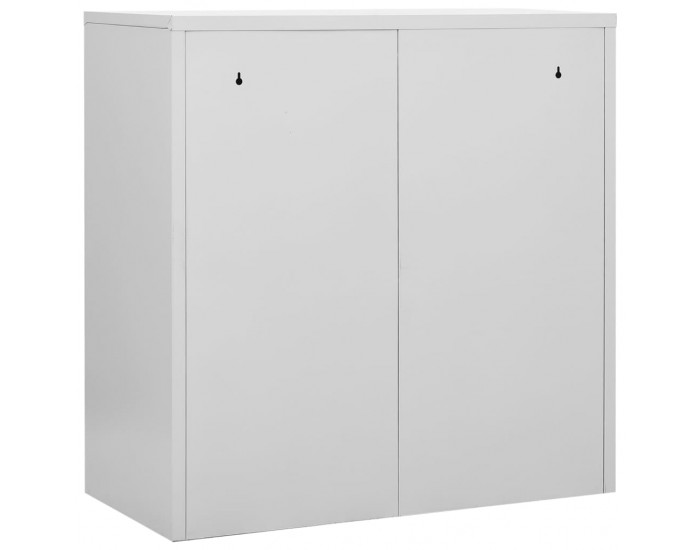 Sonata H Заключващи шкафове 2 бр светлосиво/синьо 90x45x92,5 см стомана