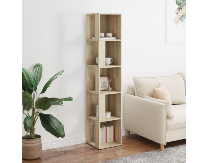 Sonata H Ъглов шкаф, дъб сонома, 33x33x164,5 см, инженерно дърво