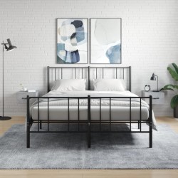 Sonata H Нощни шкафчета за стенен монтаж 2 бр бетонно сиви 35x35x20 см - Спалня