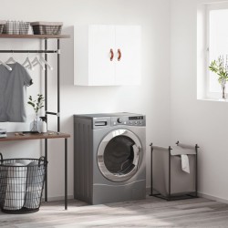 Sonata H Стенен шкаф, бял гланц, 60x31x60 см, инженерно дърво - Гардероби