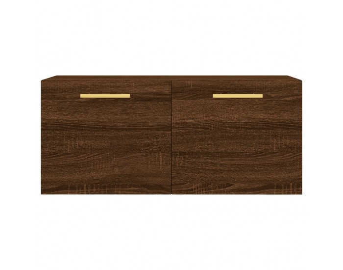 Sonata H Стенен шкаф, кафяв дъб, 80x36,5x35 см, инженерно дърво