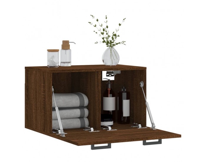 Sonata H Стенен шкаф, кафяв дъб, 60x36,5x35 см, инженерно дърво