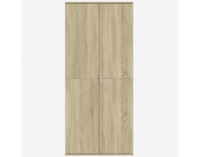 Sonata H Висок шкаф, сонома дъб, 80x35x180 см, инженерно дърво