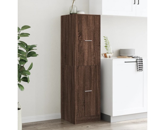 Sonata H Шкаф органайзер, кафяв дъб, 40x41x144,5 см, инженерно дърво