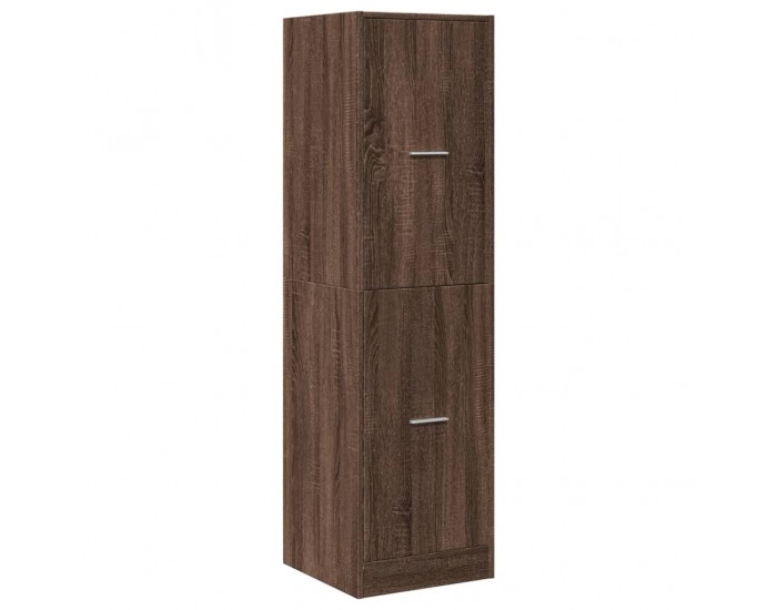 Sonata H Шкаф органайзер, кафяв дъб, 40x41x144,5 см, инженерно дърво