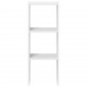 Sonata H Стелаж за книги с възможност за подреждане в бяло 30x30x80 cm