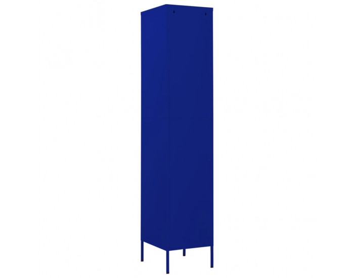 Sonata H Шкаф с отделения, нейви синьо, 35x46x180 см, стомана