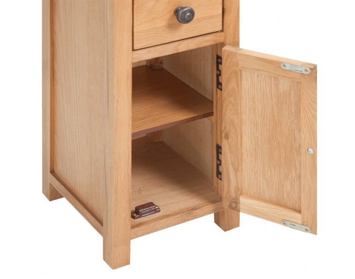 Sonata H Ъглов шкаф, 26x26x94 см, дъбов масив