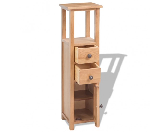 Sonata H Ъглов шкаф, 26x26x94 см, дъбов масив