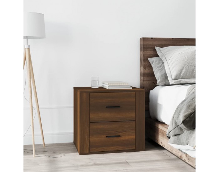 Sonata H Нощно шкафче, кафяв дъб, 50x39x47 см