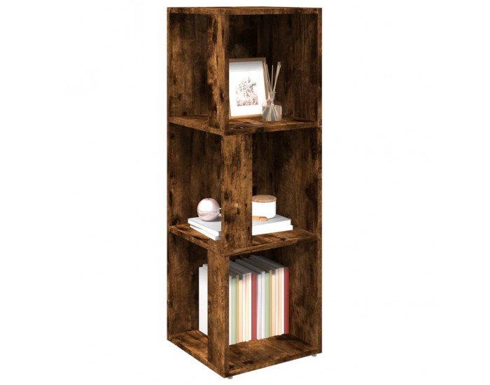 Sonata H Ъглов шкаф, опушен дъб, 33x33x100 см, инженерно дърво