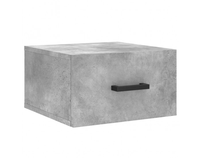 Sonata H Нощно шкафче за стенен монтаж, бяло, 35x35x20 см